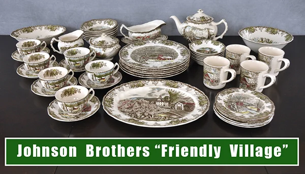 Friendly Village china by Johnson Brothers