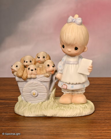God-Loveth-A-Cheerful-Giver - Precious Moments figurines – One of the original 21