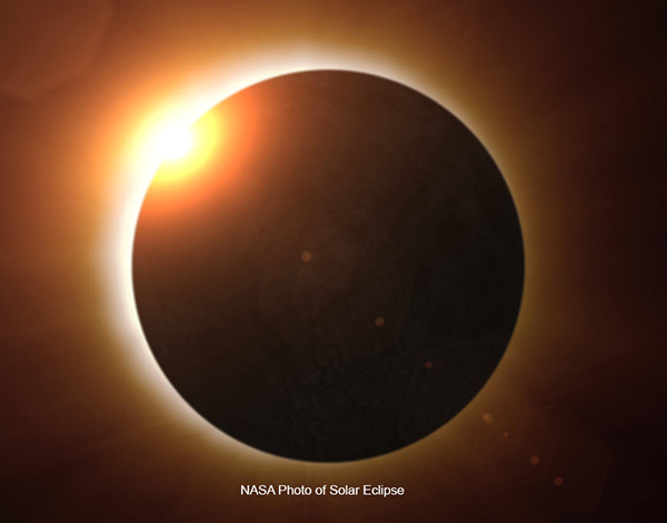 NASA Photo of Solar Eclipse